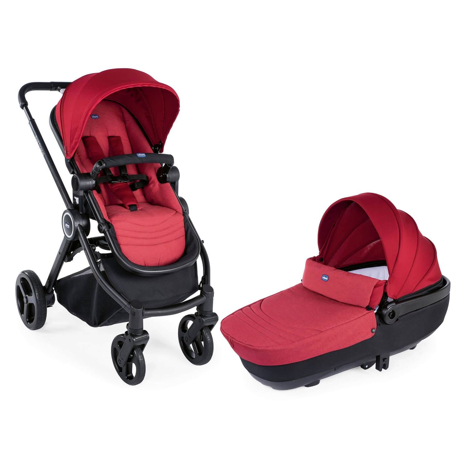 chicco stroller red